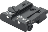 Colt [Series 70 80 90] verstellbart hënnescht Viséier | wäiss Punkten