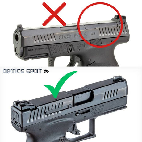 CZ P-10 [P-10C P-10F P-10S] Routpunktmontage | Shield RMSc Foussofdrock
