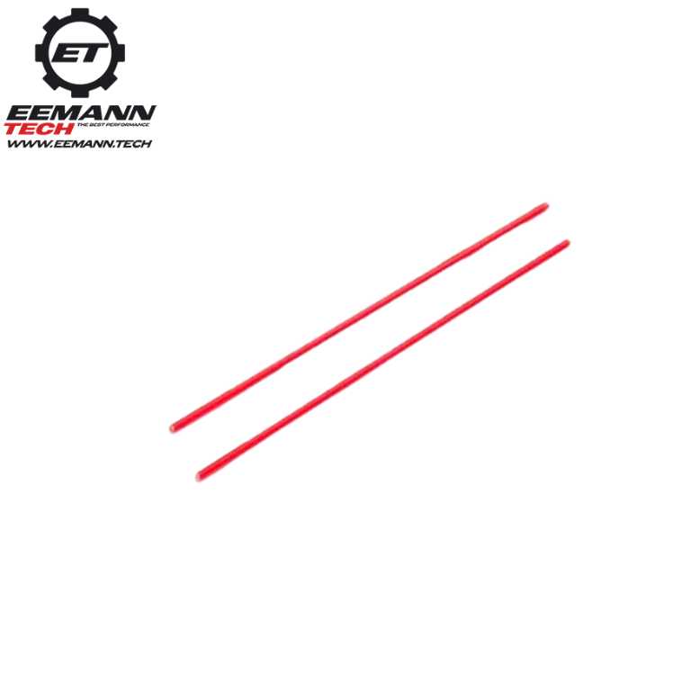 Faseroptik-Ersatzstab | 2 Stk. - Rot 1.0 mm