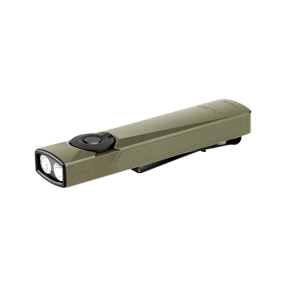 Olight Arkfeld Ultra | flaach 3-an-1 EDC Täscheluucht | 1.400 lm - Olive Green
