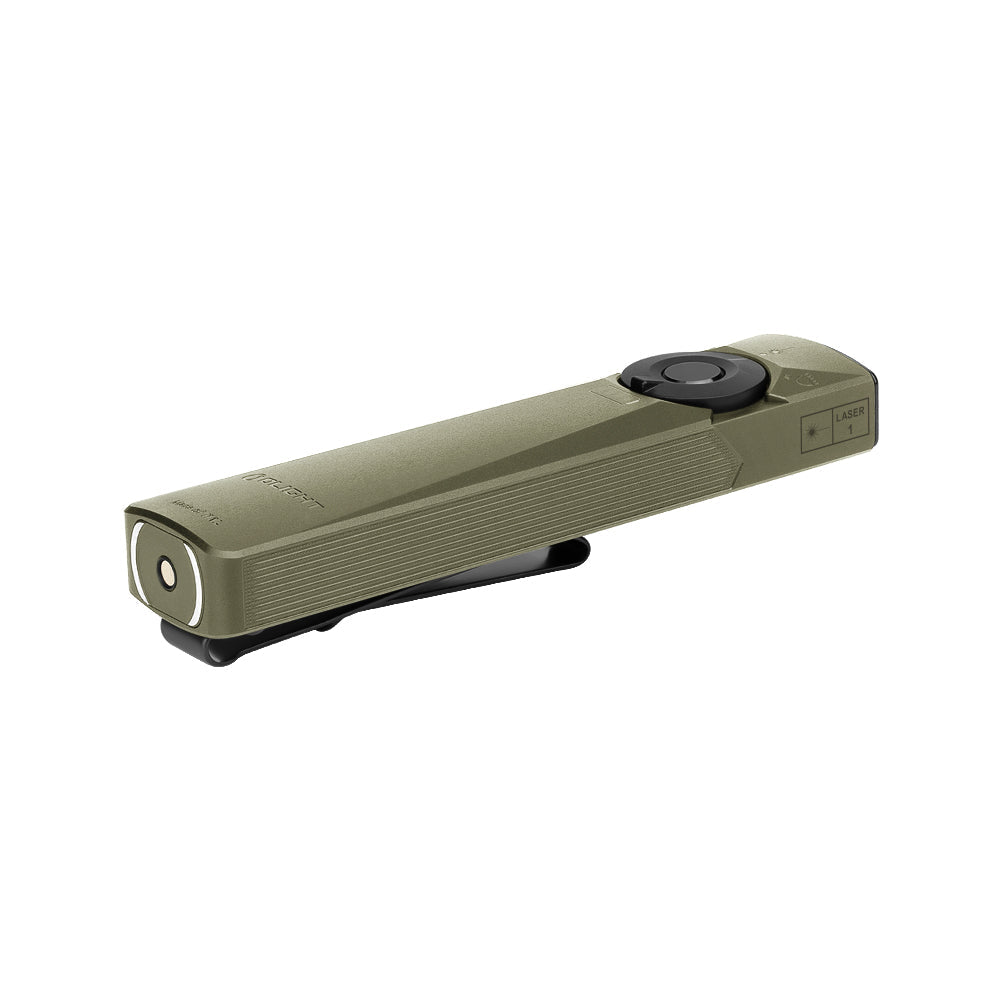 Olight Arkfeld Ultra | flaach 3-an-1 EDC Täscheluucht | 1.400 lm - Olive Green