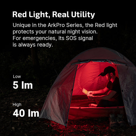 Olight ArkPro Lite | lampe EDC plate 3-en-1 | 1.200 lm