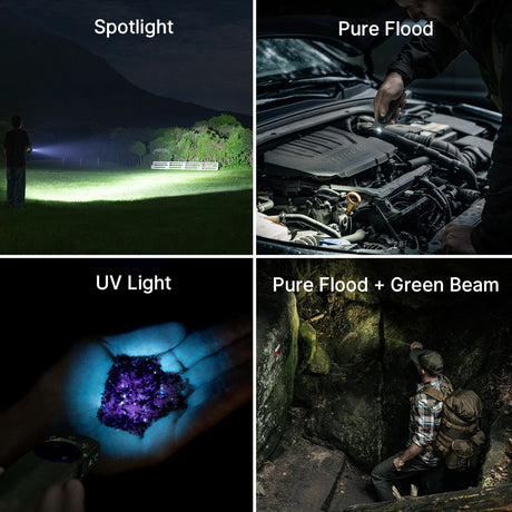Olight ArkPro Ultra | flat lampe EDC 4-en-1 | 1.700 lm - Olive Green