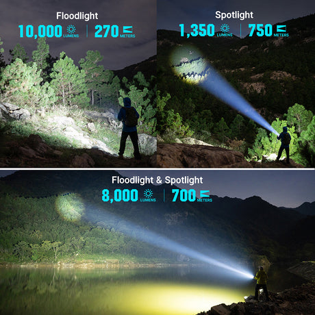 Olight Marauder 2 Mini | lampe rechargeable puissante | 10.000 lm
