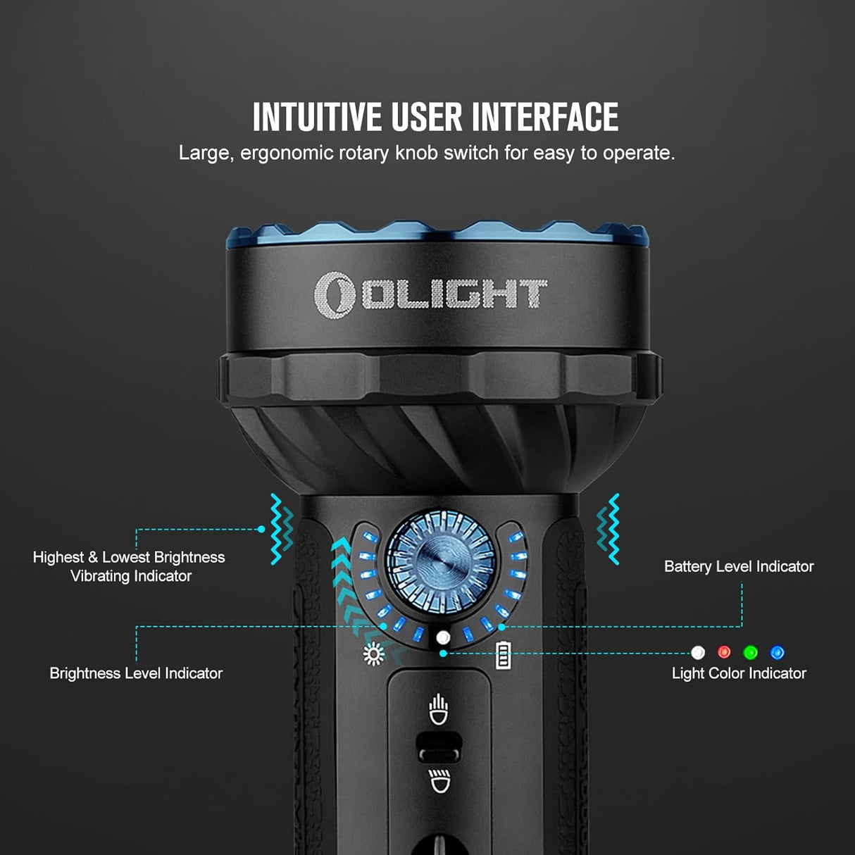 Olight Marauder Mini | lampe rechargeable multicolore | 7.000 lm