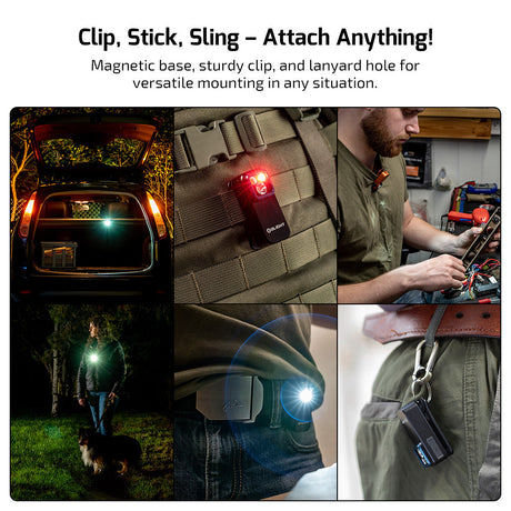 Olight Oclip Pro | multifunktionell Clip-Täscheluucht | 500 lm