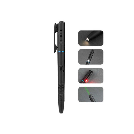 Olight O’Pen 3 | stylo-lampe multifonction | 120 lm + laser vert - Noir