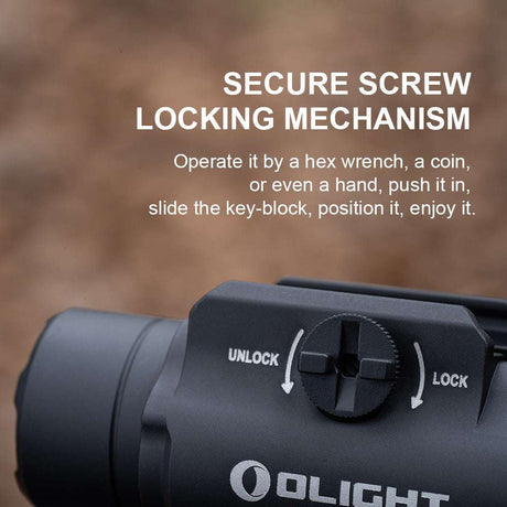Olight PL-3R Valkyrie | lampe pour pistolet | 1.500 lm