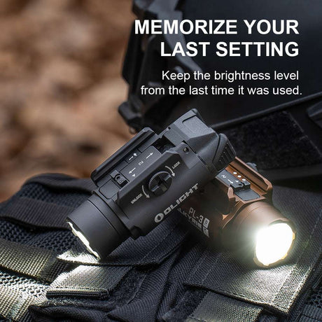 Olight PL-3R Valkyrie | lampe pour pistolet | 1.500 lm