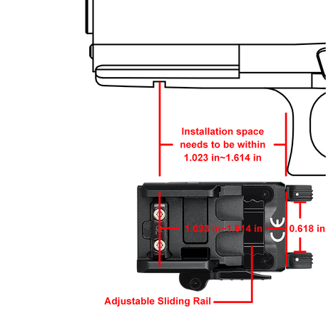 Olight PL-Mini 2 Valkyrie | lampe compacte pour pistolet | 600 lm