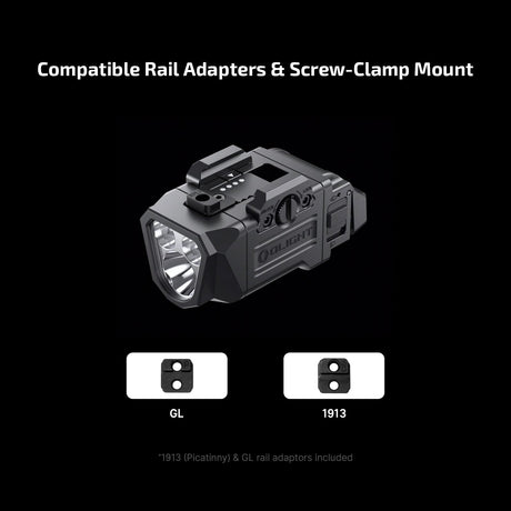 Olight PL X | lampe de pistolet | 1.200 lm
