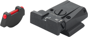 Ruger P91 - P97 verstellbar Eisenviséierer | Faseroptik