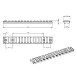 Savage 110 [Short Action] picatinny rail JK-N
