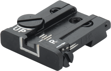 Sig [P220 P225 P226 P227 P229 P320] verstellbare Kimme | weiße Linien