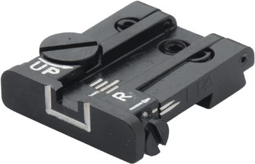 Sig [P220 P225 P226 P227 P229 P320] verstellbare Kimme | weiße Linien