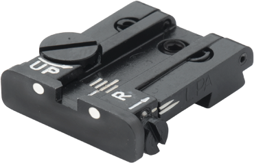 Sig [P220 P225 P226 P227 P229 P320] verstellbare Kimme | weiße Punkte