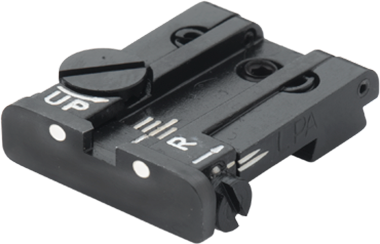 Sig P226 LDC verstellbare Kimme | weiße Punkte