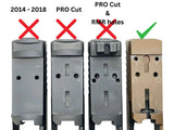 Sig P320 [models with removable rear sight] Adapterplack | Shield RMSc Foussofdrock