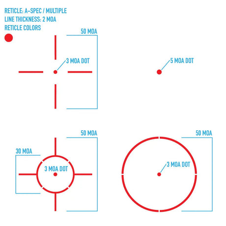 Sightmark Ultra Shot A-Spec Reflex Sight Routpunktvisier
