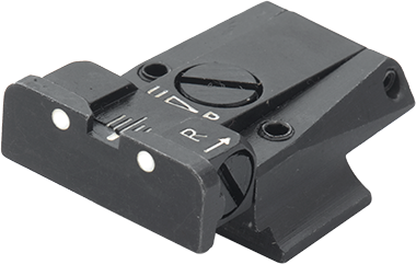 Smith & Wesson [645 745] hausse réglable | points blancs