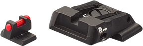 Smith & Wesson M&P verstellbar Eisenviséierer | Faseroptik
