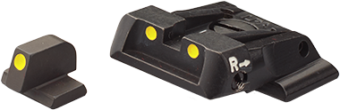Smith & Wesson M&P verstellbare Visierung | lumineszierende Punkte