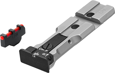 Smith & Wesson revolver [686 629 19 66 586 & other] Routpunkt ready verstellbar Eisenviséierer | Faseroptik