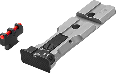 Smith & Wesson revolver [686 629 19 66 586 & other] Rotpunktvisier ready verstellbare Visierung | fiber optic