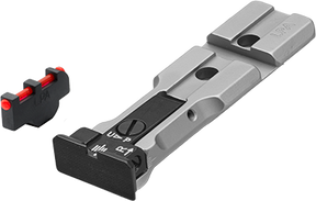 Smith & Wesson revolver [686 629 19 66 586 & other] Rotpunkt-ready verstellbare Visierung | Fiberoptik