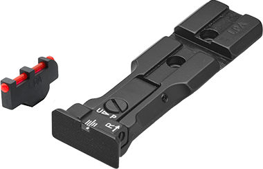 Smith & Wesson revolver [686 629 19 66 586 & other] viseur point rouge ready organes de visée réglables | fibre optique
