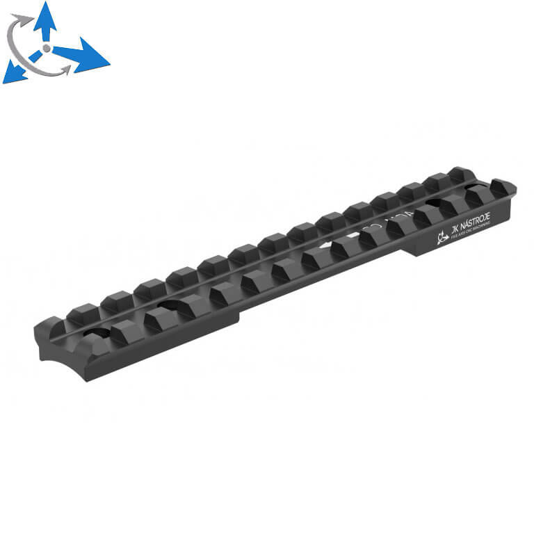 Bergara B14 court rail Picatinny | 20 MOA 