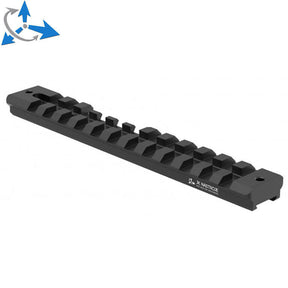 CZ 457 rail Picatinny [acier] | 15 MOA